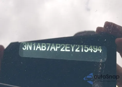 2014 Nissan Sentra S из США, поврежденный, VIN 3N1AB7AP2EY215494